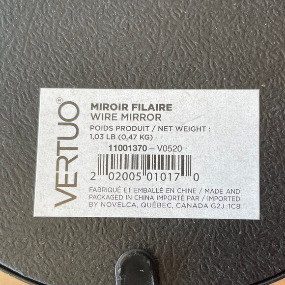 Entryway Mirror and Hooks Set - Picture 3 of 5